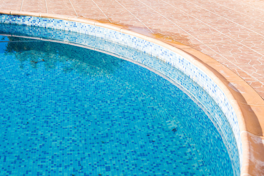 algae build up in pool